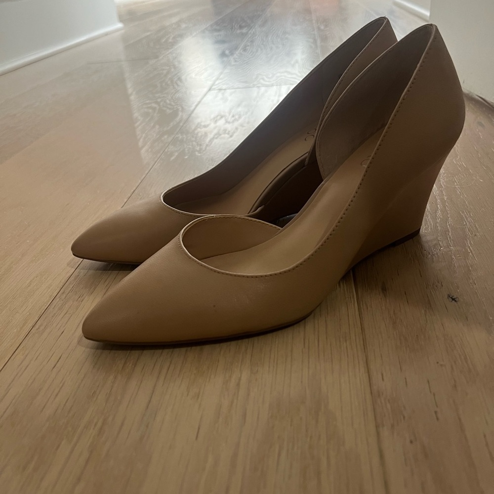 Franco Sarto Nude Wedge